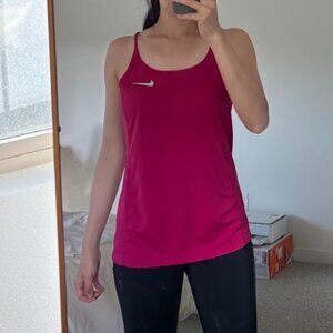Nike: Pink Dri-Fit Tank